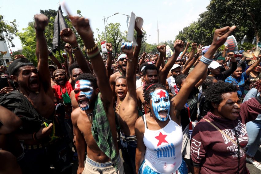 west papua rally